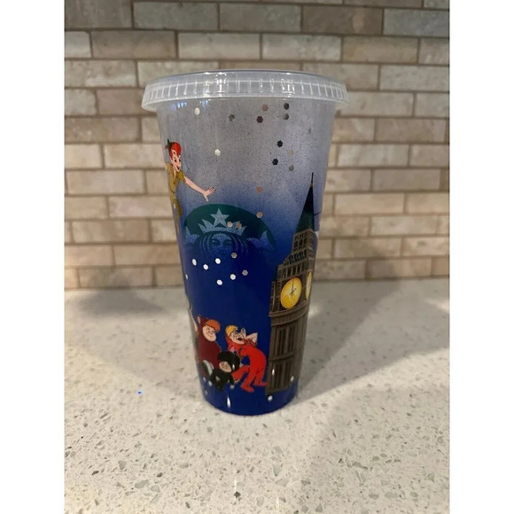 Peter Pan handmade Starbucks tumbler - Picture 4 of 5